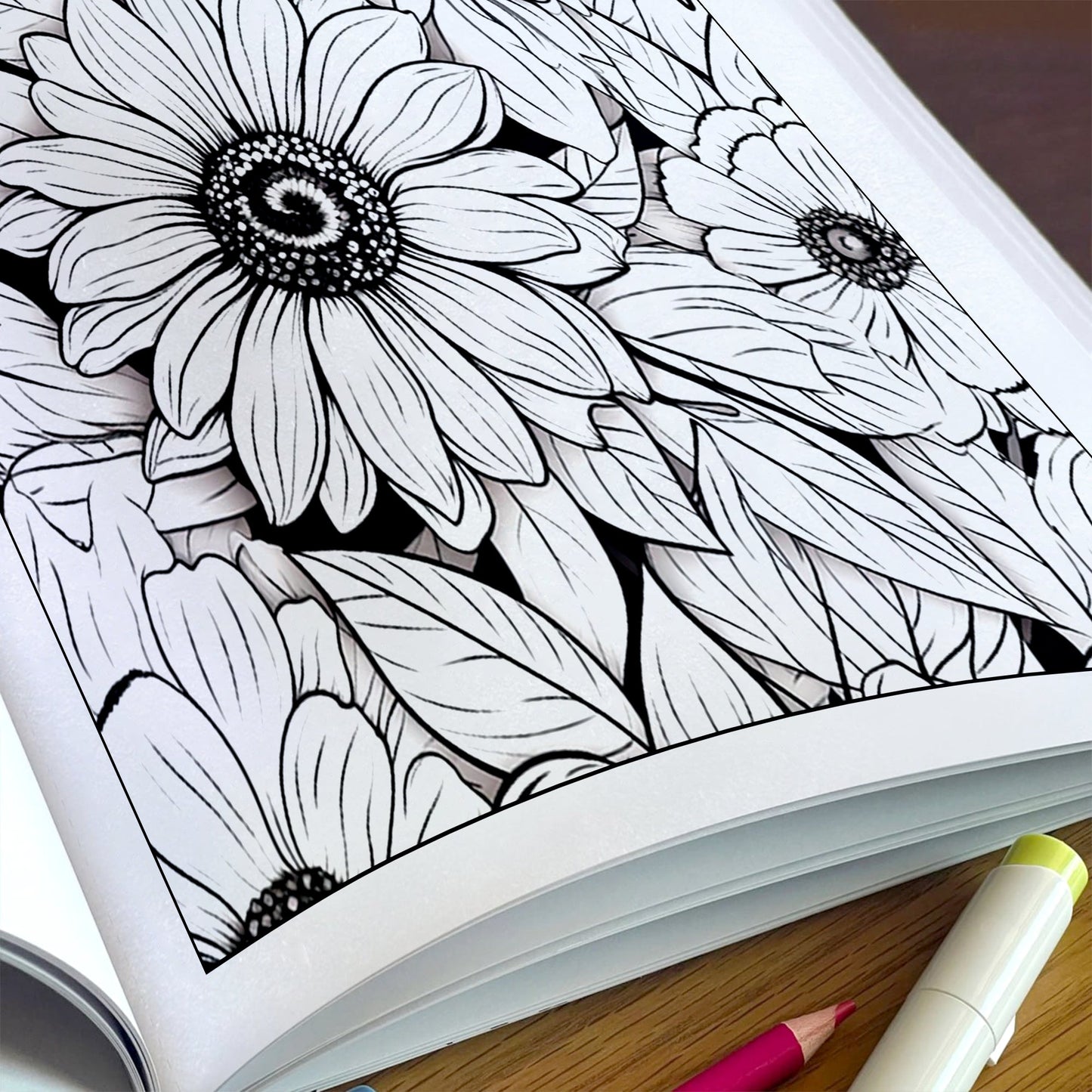 Petal Mandalas Coloring Pages – 48 Intricate Floral Zentangle Designs for Adults