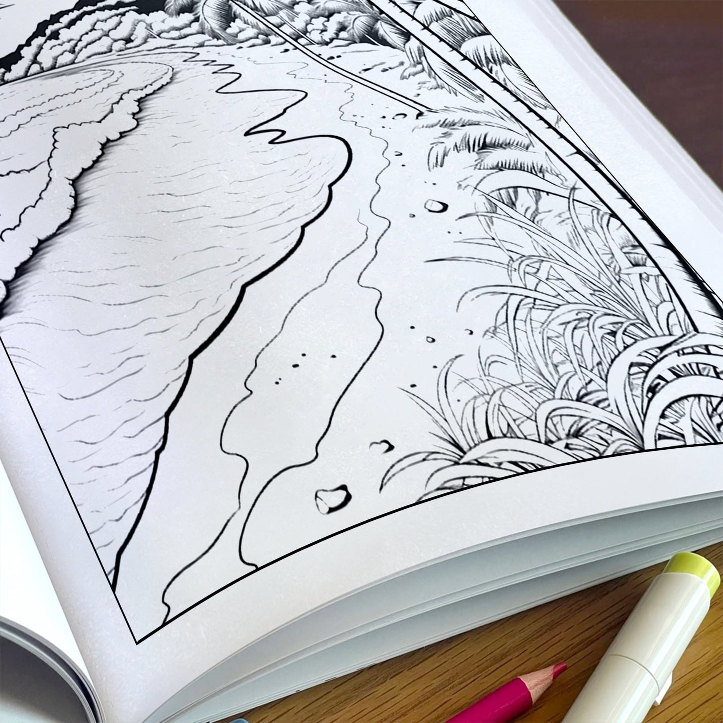 Sunshine Paradise Coloring Pages – 48 Fun and Easy Hawaii-Themed Coloring Sheets for Kids