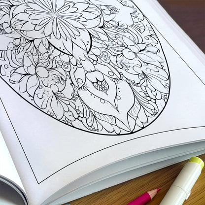 Easter Egg Mandala Coloring Pages – 48 Spring Designs for Adults