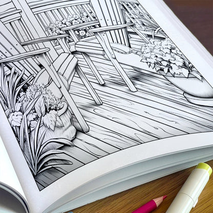 Aloha Breeze – Hawaii Beach Coloring Pages – 48 Tropical Relaxation Designs for Adults