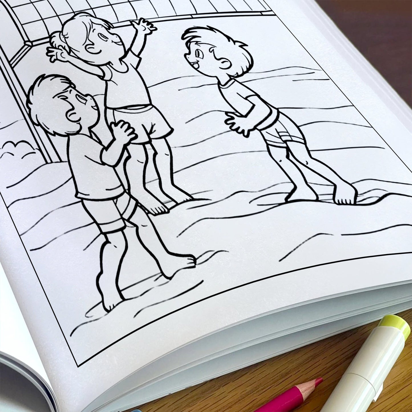 Hawaii Summer Fun Coloring Pages – 48 Beach Activities and Island Adventures for Kids