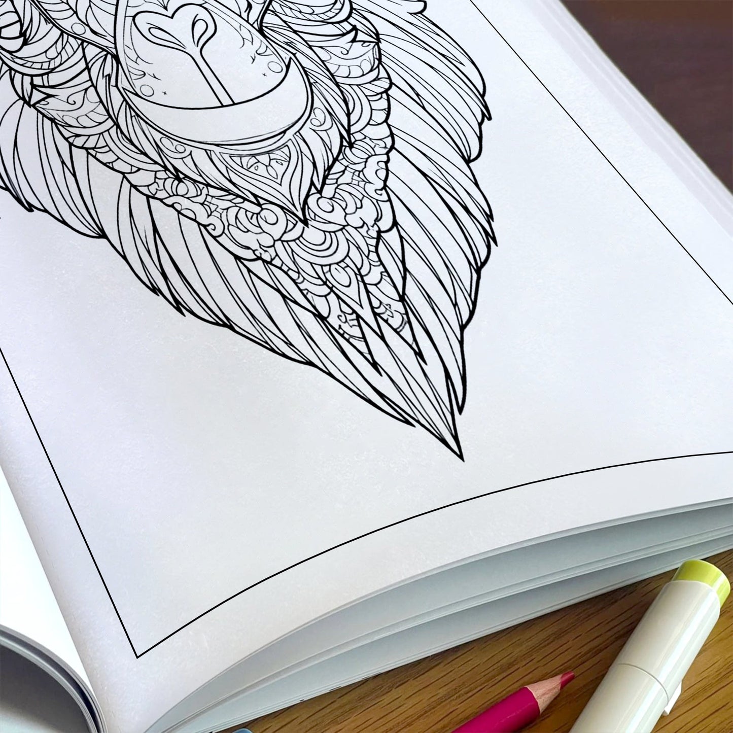 Mandala Animal Kingdom Coloring Pages – 48 Intricate Wildlife Designs for Adults