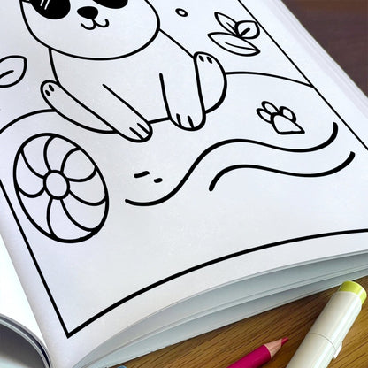 Hawaiian Fun Days Coloring Pages – 48 Cute Beach and Island Activities for Kids