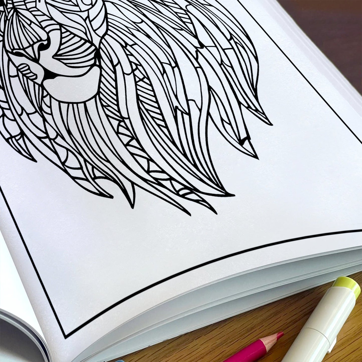 Wild Spirit Mandalas Coloring Pages – 48 Animal-Inspired Patterns for Adults