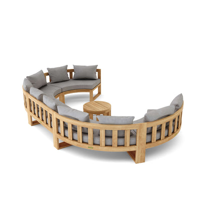 Set-812 Circular Modular Deep Seating