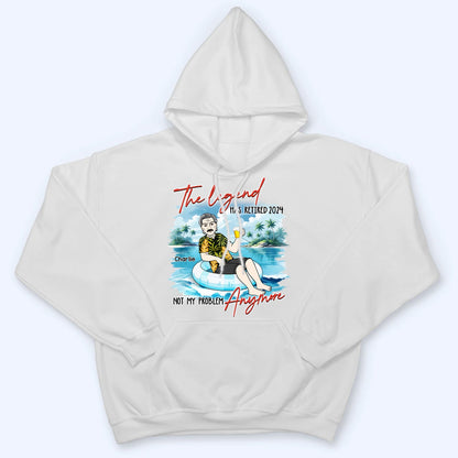 Retirement Gift Summer - Personalized Custom T Shirt -  Retirement Gift For Colleagues, Mom, Dad, Grandparent