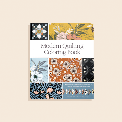 Modern Quilting Coloring Book