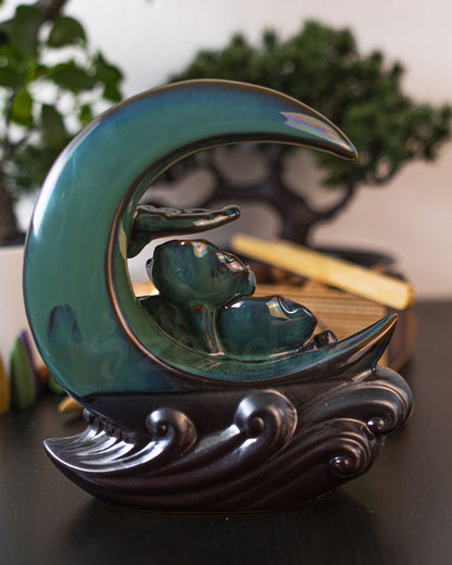 Moon Falls - Backflow Incense Burner