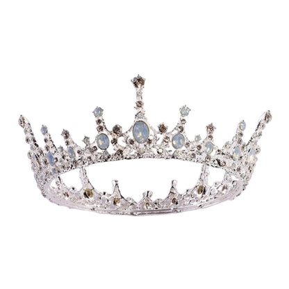 Moonlight Ice Queen Royalty Crown Tiara in Opal and Champagne Gold | Gift Shop & Gift Wrapping | Kitchen + Metal