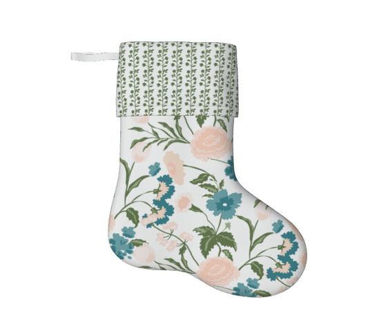 Moss Chintz Christmas Stocking