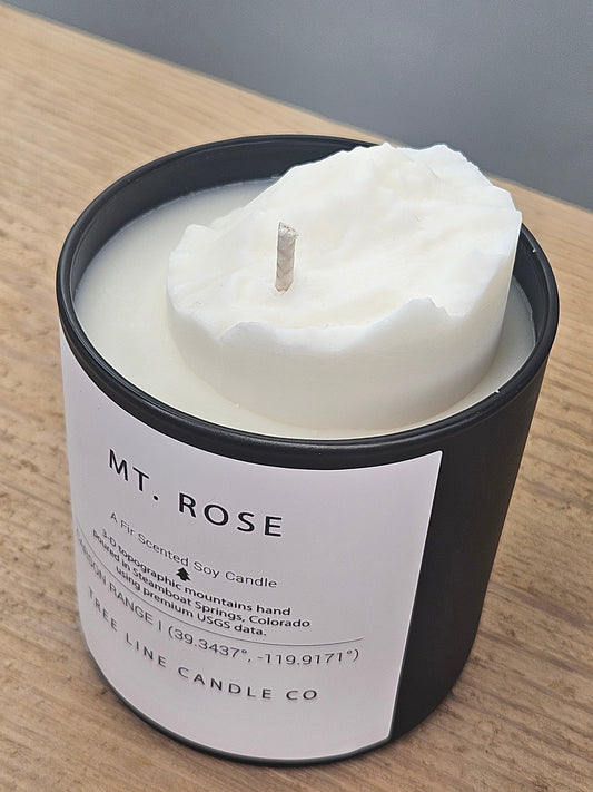 Mt. Rose Candle
