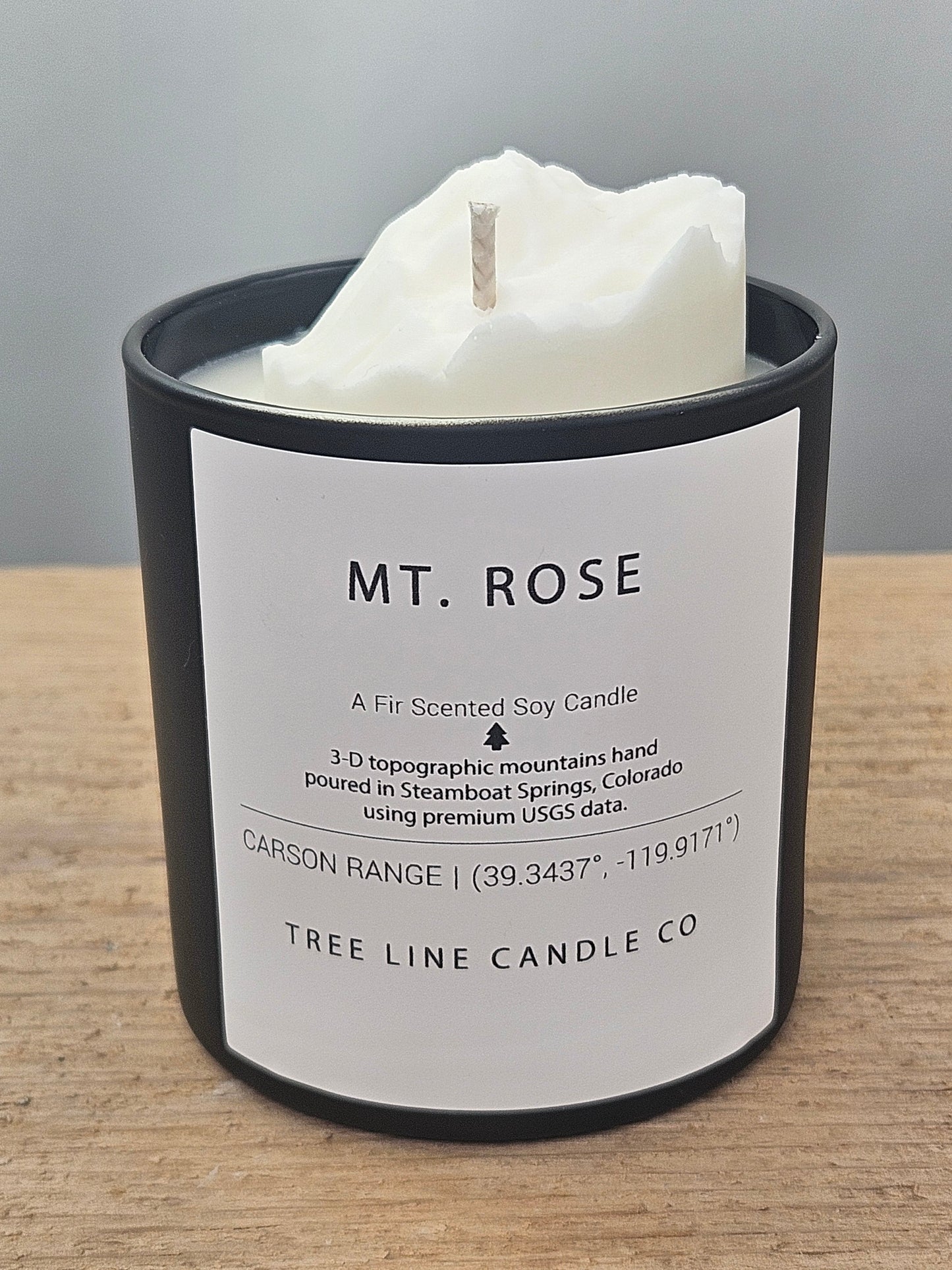 Mt. Rose Candle