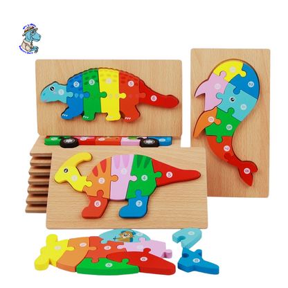 3D Wooden Puzzle