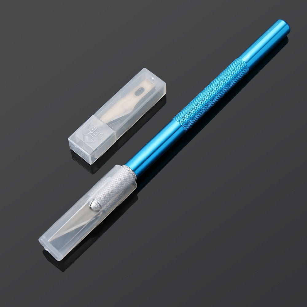 Multi color Useful Metal Handle Non Slip Knife