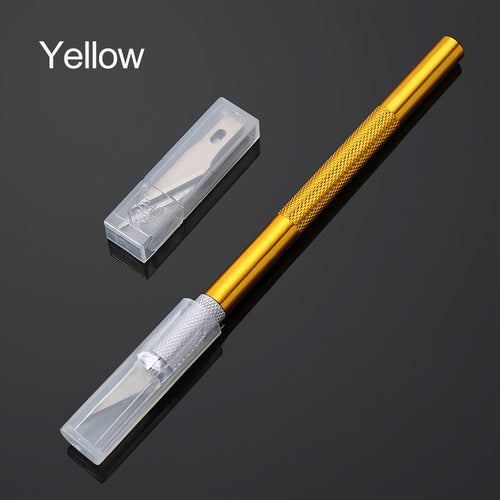 Multi color Useful Metal Handle Non Slip Knife