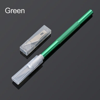 Multi color Useful Metal Handle Non Slip Knife