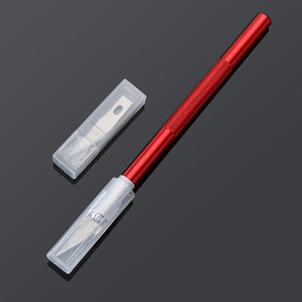 Multi color Useful Metal Handle Non Slip Knife