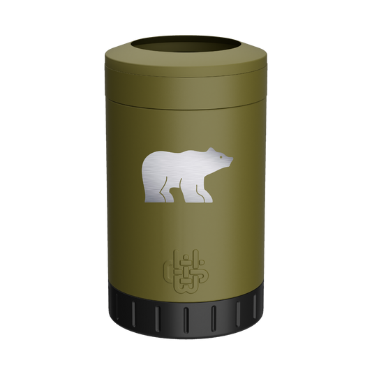 Nicklaus Gold Bear - 12oz Multi Can Cooler