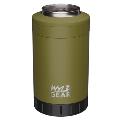 Nicklaus Gold Bear - 12oz Multi Can Cooler