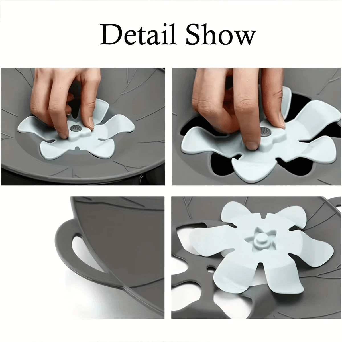 Silicone Spill Stopper Lid-Boil Over Stopper