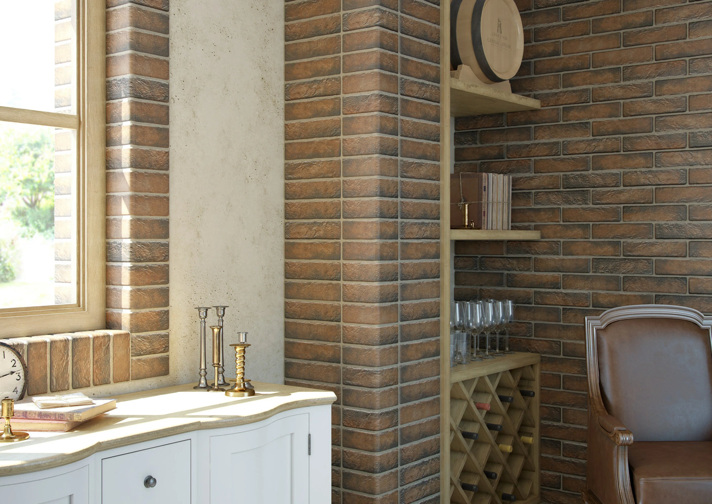 Ladrillo & Muralla 3x12 Brick Tile