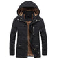 Men's Winter Fleece Thick Windbreaker Jacket