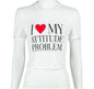 Attitude Problem Crop Tee