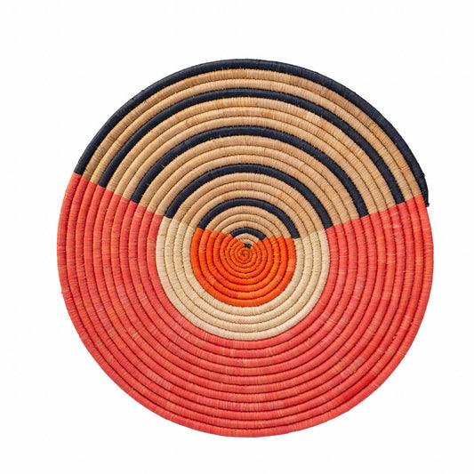 Forodhani Handcrafted Wall Disc/Placemat.
