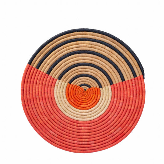 Forodhani Handcrafted Wall Disc/Placemat.