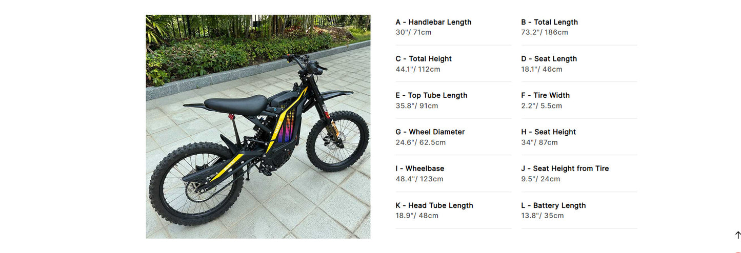 Freego Natkie N1 Electric Mountain Dirt Bike