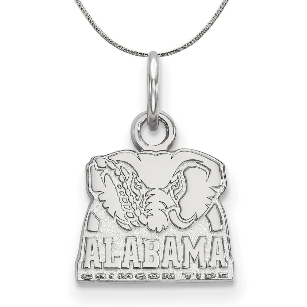 Sterling Silver U. of Alabama XS (Tiny) Pendant Necklace
