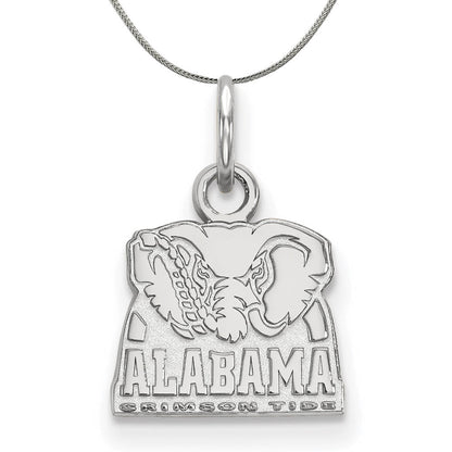 Sterling Silver U. of Alabama XS (Tiny) Pendant Necklace