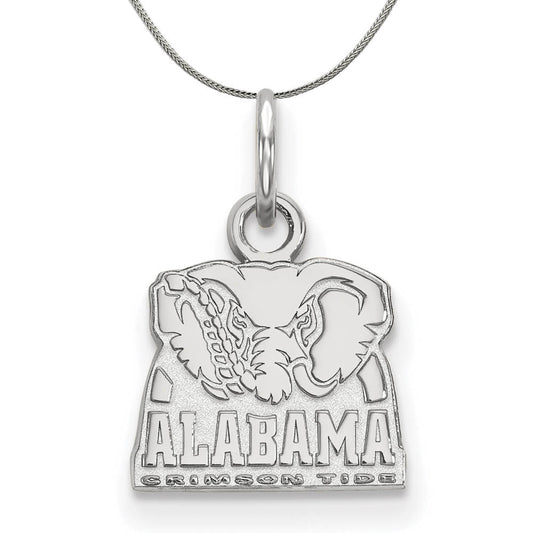 Sterling Silver U. of Alabama XS (Tiny) Pendant Necklace