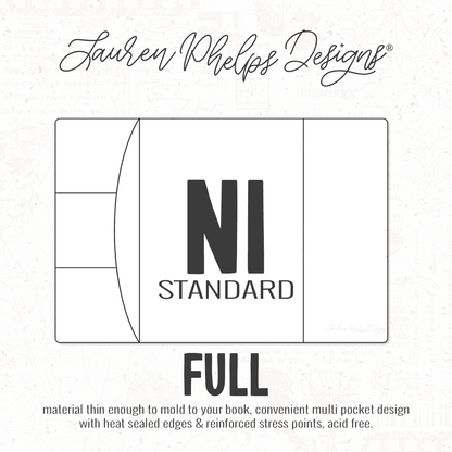 N1 Standard | Clear Soft Vinyl Notebook Cover | 3 sizes