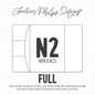 N2 Weeks | Clear Soft Vinyl Notebook Cover | 2 Sizes