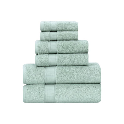 Turkish Cotton Full Bath Towel Set of 6 | Kitchen + Metal