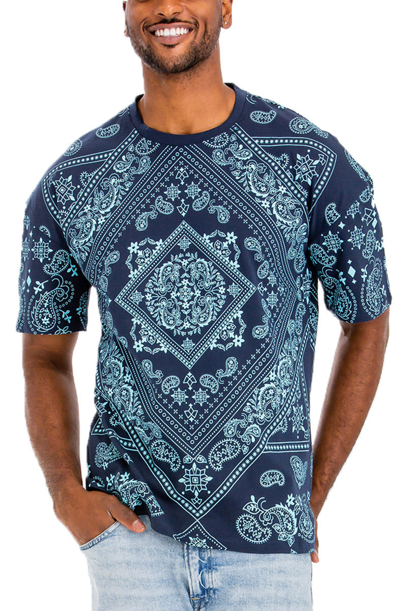 Paisley Print Tshirt | Apparel | Kitchen + Metal