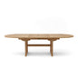 Sahara 106" Oval Double Extension Table