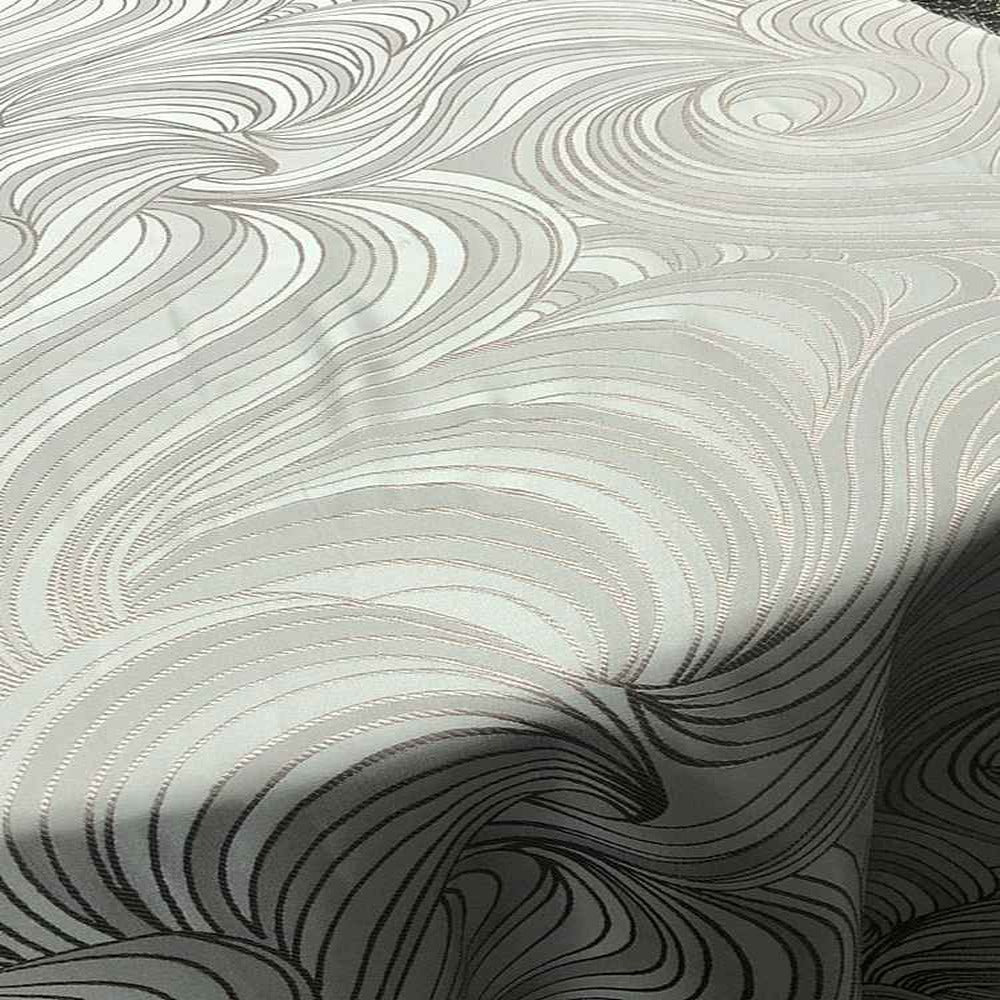 Blush New Delhi Metallic Flower Jacquard - Custom Tablecloths