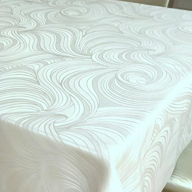 Crystal New Delhi Metallic Flower Jacquard - Custom Tablecloths