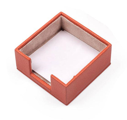 MOOG Leather Desk Set-3 Accessories-Single Document Tray - Turquoise - 3 PCS