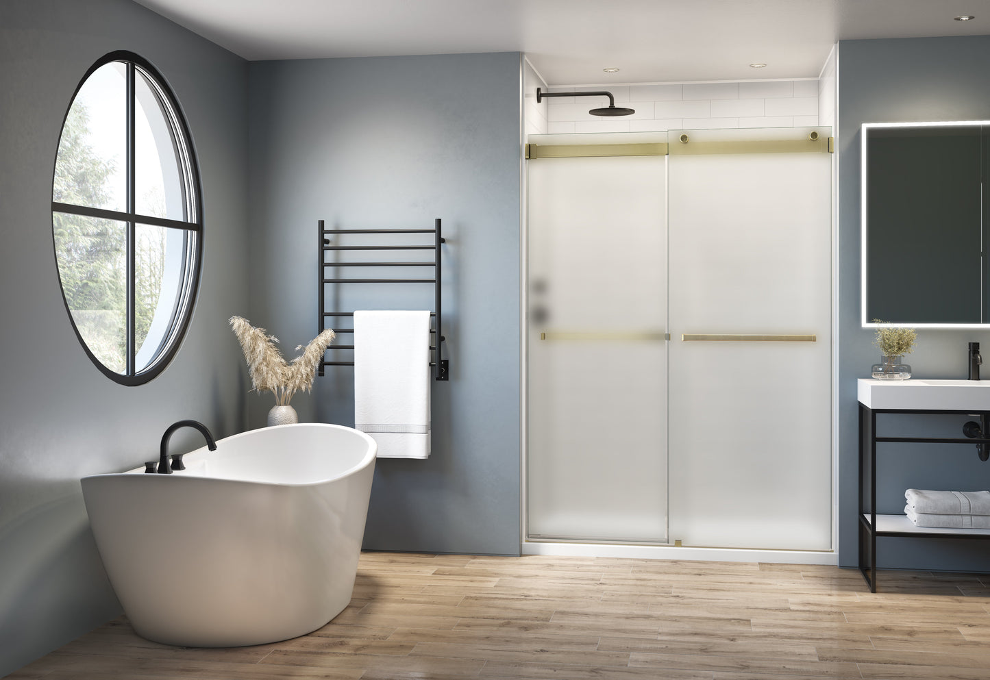 Gemini Plus In-line Shower Door