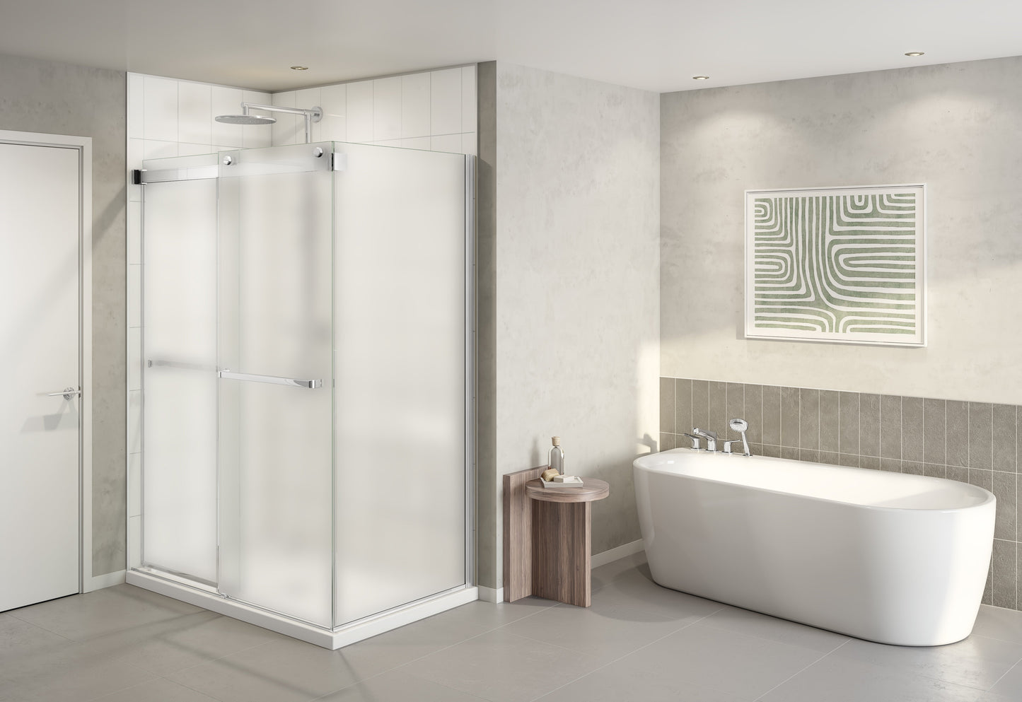 Gemini Plus 2 sided Shower Door
