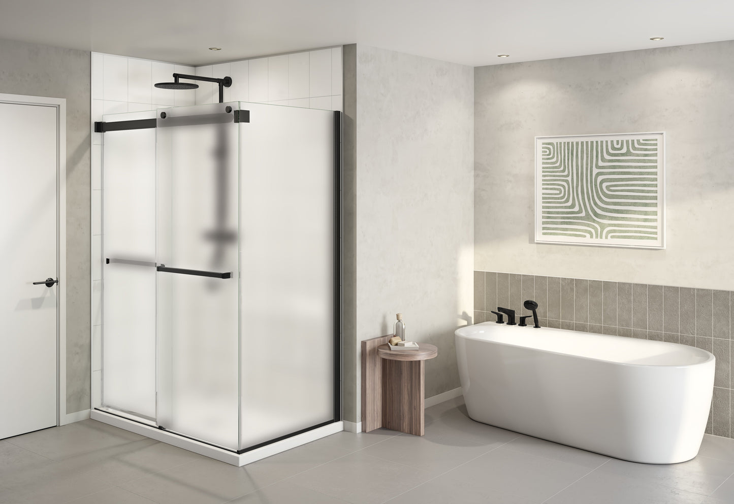 Gemini Plus 2 sided Shower Door