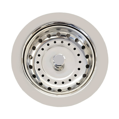 3 1/2" Basket strainer with lift stopper