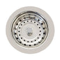 3 1/2" Basket strainer with lift stopper