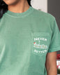 Never Better, Christmas Pocket, Skeleton, Funny, Santa, Winter, Snow, Xmas Pocket Tee Comfort Colors T-Shirt