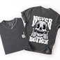 Never Better, Skeleton, Thumbs Up, Vibe, Mood, Comfort Colors T-Shirt