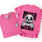 Never Better, Skeleton, Thumbs Up, Vibe, Mood, Comfort Colors T-Shirt