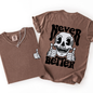Never Better, Skeleton, Thumbs Up, Vibe, Mood, Comfort Colors T-Shirt